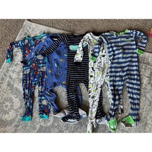 Bundle of Boy's 3T Sleeper Pajamas